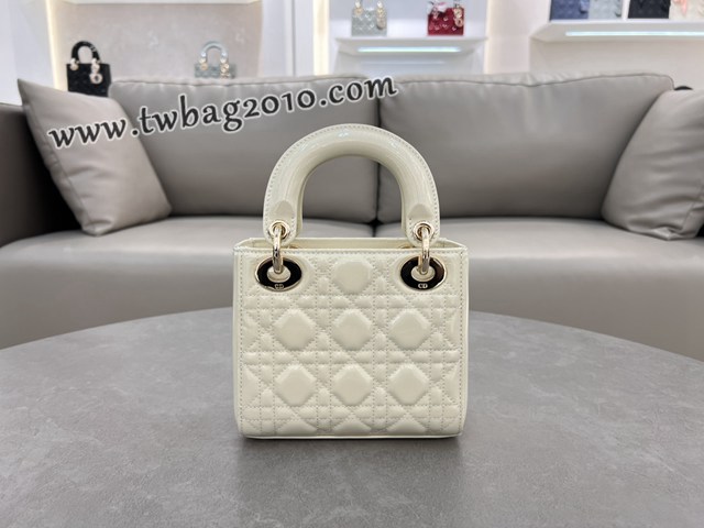 Dior专柜新款Lady女包迪奥高仿原单三格磨砂Lady手提包 djfk1321